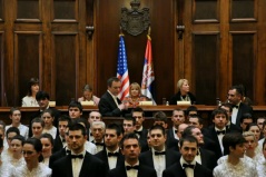 10. mart 2012. godine Predsednica Narodne skupštine prof. dr Slavica Đukić Dejanović na Međunarodnoj konferenciji o ženskom liderstvu